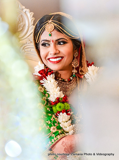 Beautiful Indian Bride Capture by Zamana Photos and Videography